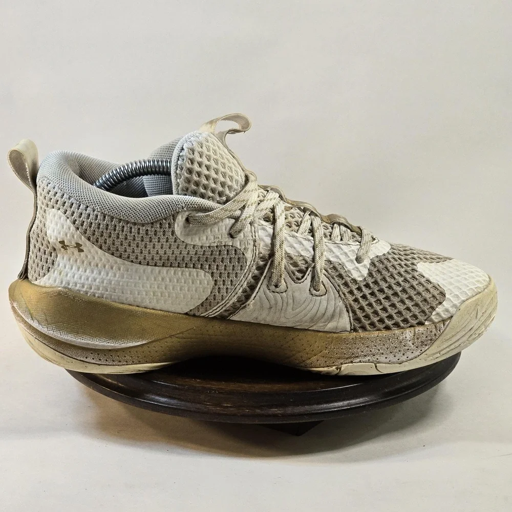Under Armour HOVR Havoc 4‎ Shoes Mens Size 8 Basketball 3023086-105 Sneakers